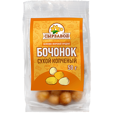 Белково-жировой продукт сухой «Бочонок» копченый