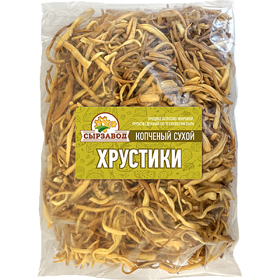 Белково-жировой продукт «ХРУСТИКИ» копченый сухой